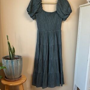 Crystal Doll puff sleeve dress size Medium